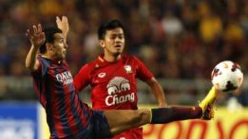 Pedro, en el partido.