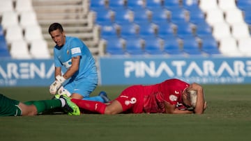 Elche CF vs CF Villarreal B, partido Pretemporada, Pinatar Arena Football Center, San Pedro del Pinatar, Murcia, 20/07/2022. Pascu Mendez/Diario AS