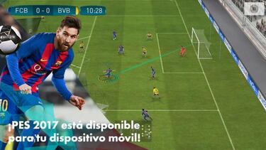 Konami lleva PES 2017 a móviles como free-to-play