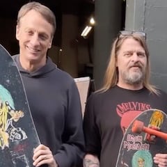 Tony Hawk vende la tabla que pintó Kurt Cobain “por 20$ y un poco de hierba”