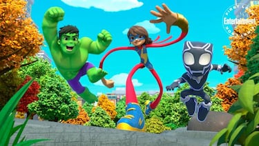 Así es la serie de cortos animados Spidey y su superequipo: tráiler musical y primeras imágenes
