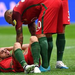 Fernando Santos pone en duda a Bernardo Silva ante México