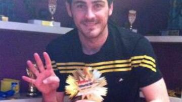 Iker y sus premios al mejor once de la FIFA y del Fifpro