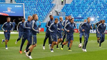 La selección sueca, evacuada por una falsa alarma de incendio