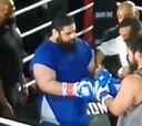 El Hulk iraní debuta en el boxeo ante un rival con 37 kilos menos: ¡el final nadie lo esperaba!