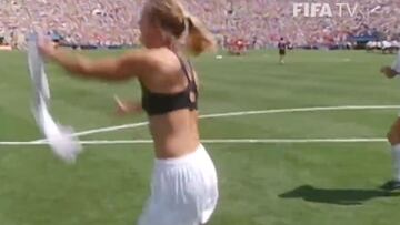 La icónica celebración de Chastain en el Mundial