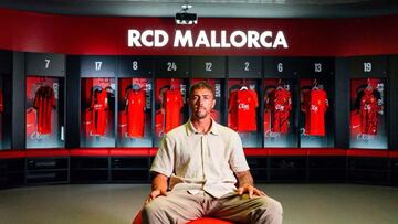 Antonio Raíllo, capitán del RCD Mallorca.