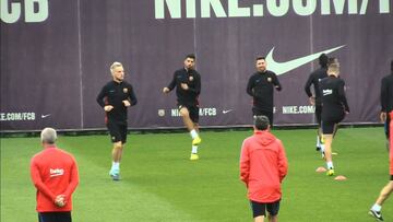 El Barça de Valverde preparó el choque liguero ante el Getafe