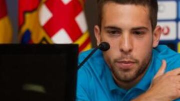 Alba: "Es mentira que jugase con fiebre con la Selección"