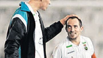 <b>DÚO SACAPUNTOS. </b>Munitis-Zigic, una de las mejores parejas.