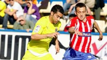 <b>PEGADA. </b>Los futbolistas del Villarreal B demostraron su gran acierto de cara a portería en dos acciones que finiquitaron el choque.