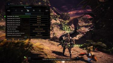 La cámara de Monster Hunter World, una tarea pendiente
