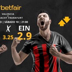 Valencia CF vs. Eintracht Frankfurt: horario, dónde ver, pronósticos y estadísticas