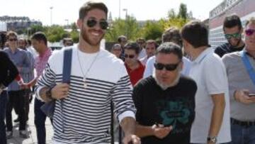 Ramos acudió a Las Rozas y los médicos le dieron la baja.