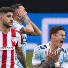 Mina: "Me fijo en Aspas, Suárez y Benzema"