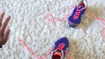 V&iacute;deo para ense&ntilde;ar a los ni&ntilde;os a atarse los zapatos. Im&aacute;gen: Facebook