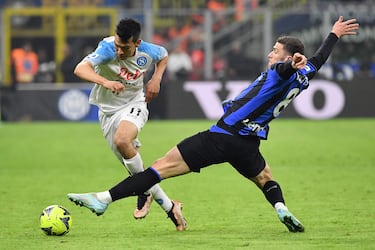 ‘Chucky’ Lozano: sus números en el Napoli en Serie A