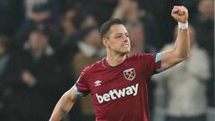 Chicharito aportó su gol 200 en la victoria del West Ham