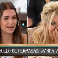 El morboso duelo de Wanda Nara y su hermana Zaira