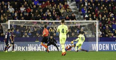 El partido perfecto de Leo Messi en su última visita al Levante