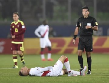 Perú se midió con Venezuela en el Elías Figueroa de Valparaíso.