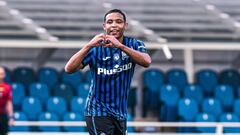 El delnatero colombiano ha disputado cinco partidos y ha marcado un gol con el Atalanta esta temporada.