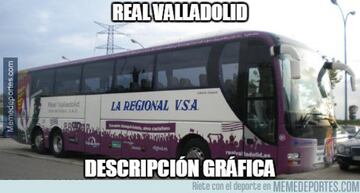 Recopilación de los mejores memes de internet sobre el partido entre el Real Madrid y el Real Valladolid perteneciente a la jornada 11 de la Liga Santander.