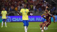 Venezuela 1-1 Brasil: goles, resumen y resultado