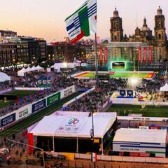 Así se vería el Zócalo durante el Mundial de 2026