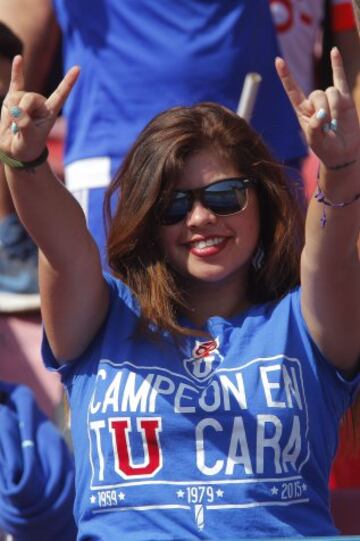 El espectacular ambiente en las tribunas del Nacional