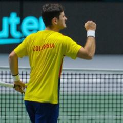 Mejía cae ante Tiafoe pero deja el corazón en la Copa Davis