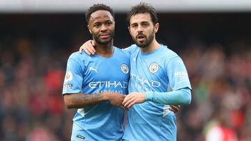 Sterling, y Bernardo Silva.