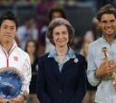Nadal sobrevive a Nishikori