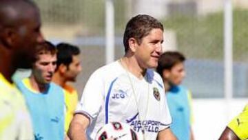 <b>CORREGIR LOS ERRORES.</b> Garrido está insistiendo a lo largo de esta semana que el equipo debe finalizar todas las ocasiones de gol.