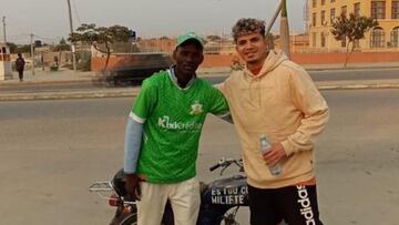 “Me decidí a venir a Angola porque pagan mejor que en Chile y hay mucha vitrina”