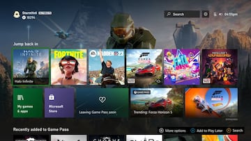 La home de Xbox se modificará en 2023 y ya conocemos la primera versión del nuevo diseño