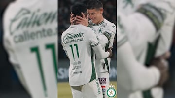 Pese su gran remate cruzado no fue suficiente para llevarse la victoria León.