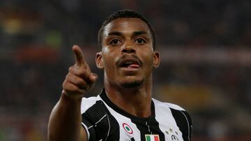 Lemina, tras anotar un gol con la Juventus.