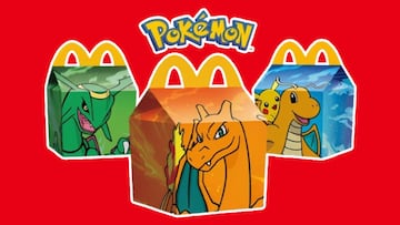 Packs de McDonalds de Pokémon TCG.