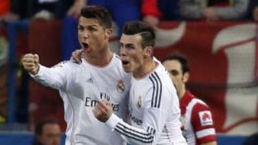 Bale y Cristiano Ronaldo.