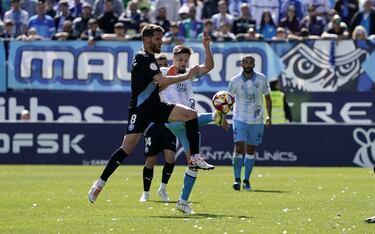 El Málaga echa el lazo al Ibiza y sueña con la utopía