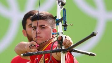 Alvari&ntilde;o, deportista espa&ntilde;ol de tiro con arco.