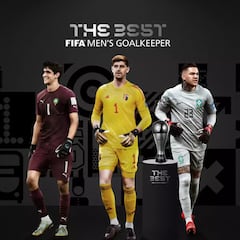 Courtois, finalista al The Best