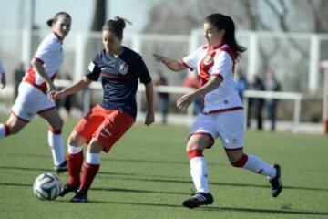 Las mejores imágenes del derbi Rayo-Atlético Féminas