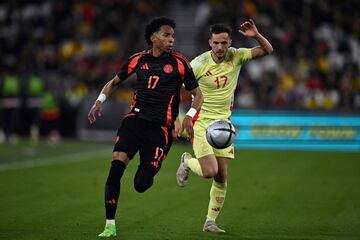 La Selección Colombia hizo historia al vencer por primera vez a la Selección de España. Daniel Muñoz fue el encargado de darle la victoria a la Tricolor al marcar el único gol del partido.