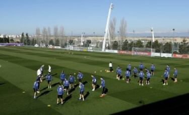El Real Madrid prepara la visita a Mestalla