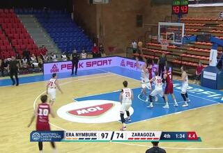 Resumen del Nymburk vs. Zaragoza de la FIBA Champions