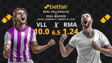 Real Valladolid vs. Real Madrid: horario, dónde ver, pronósticos y clasificación