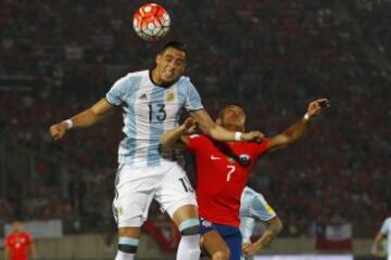 Chile vs Argentina, en imágenes