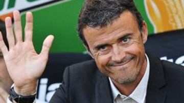 Luis Enrique: "Me siento totalmente apoyado"